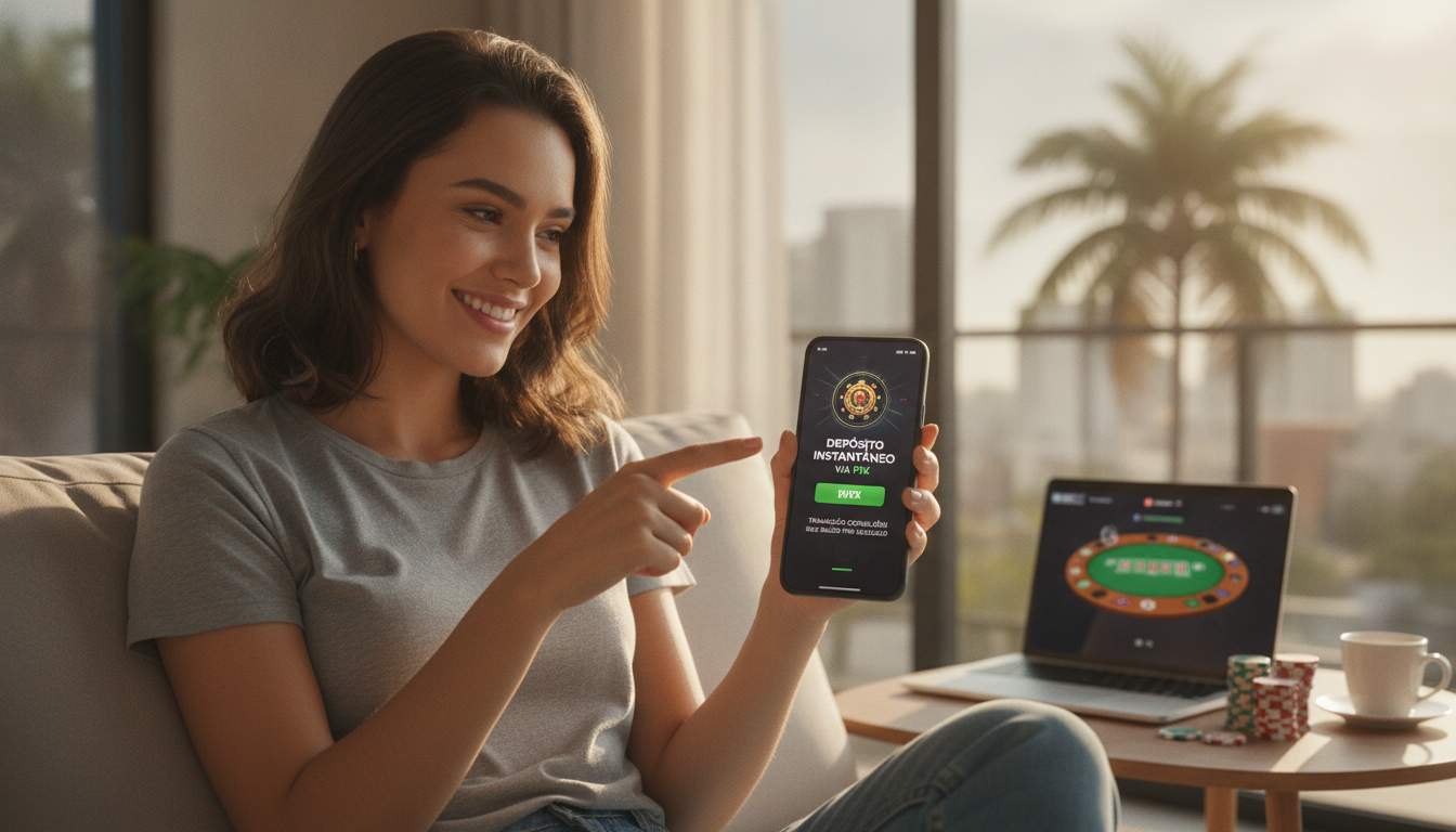 Como Depositar no Hiperbet Brasil Realizando um depósito
